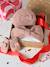 Coffret noël bébé bonnet snood moufles rose poudré - vertbaudet enfant 