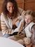 Child's reversible cardigan from the family capsule ecru - vertbaudet enfant 