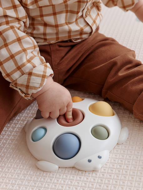 Pop it animal sensoriel bébé blanc - vertbaudet enfant 