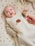 Sleeveless Baby Sleeping Bag in Cotton Gauze, HEDGEHOG striped beige - vertbaudet enfant 