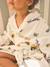 CONSTRUCTION bathrobe for children, with recycled cotton printed white - vertbaudet enfant 