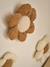 Set of 3 velvet flowers beige - vertbaudet enfant 