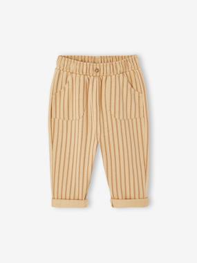 Baby-Printed Fleece Trousers for Babies