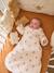 Baby Sleeping Bag with Detachable Long Sleeves, LITTLE BEAR printed white - vertbaudet enfant 