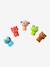 Pack of 5 finger puppets multicoloured - vertbaudet enfant 