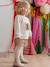 Christmas Set for Baby Girls: Sequinned Sweatshirt & Shorts gold - vertbaudet enfant 