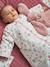 Baby sleeping bag with detachable long sleeves, ENCHANTED RABBIT printed white - vertbaudet enfant 