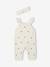 Newborn set with girl's dungaree and band for head accessories for hair ecru - vertbaudet enfant 