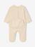 Pack of 3 Organic Cotton Sleepsuits for Babies beige+ecru+sage green - vertbaudet enfant 