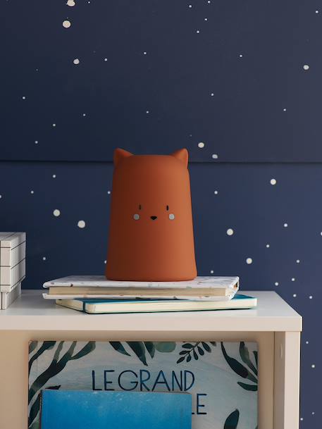 Fox Night Light BROWN MEDIUM SOLID WITH DESIGN - vertbaudet enfant 