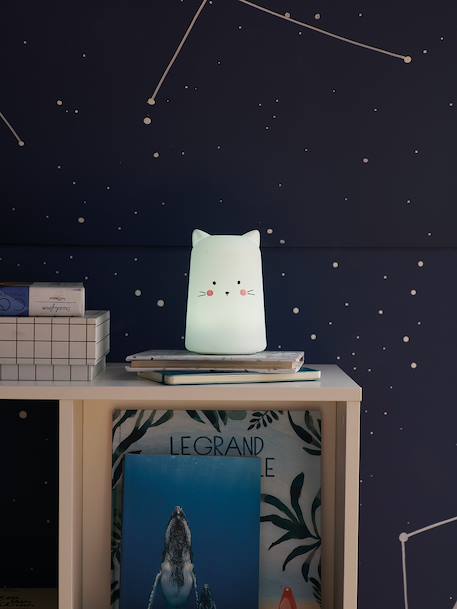 Cat night light white - vertbaudet enfant 