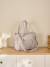 JOIOSA cotton muslin changing bag bronze+ecru+night blue+printed beige - vertbaudet enfant 
