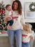 Christmas family capsule sweatshirt for babies vanilla - vertbaudet enfant 