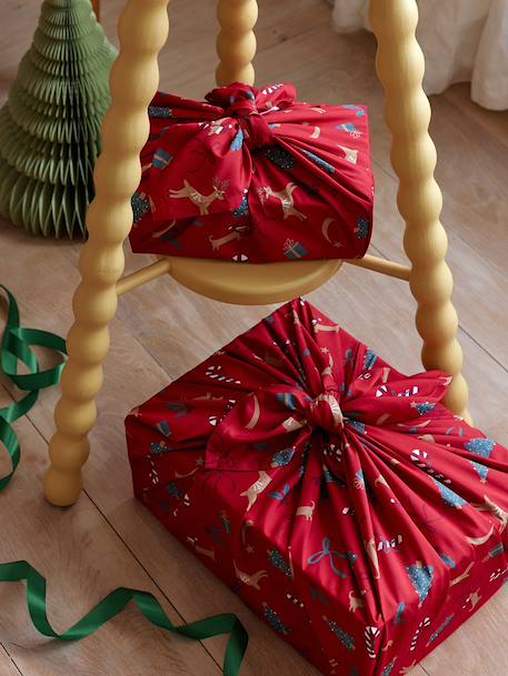 Set of 2 Furoshikis red - vertbaudet enfant 