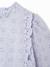 Blouse in Broderie Anglaise for Babies sky blue+sweet pink+white - vertbaudet enfant 