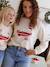 Christmas family capsule women's sweatshirt vanilla - vertbaudet enfant 