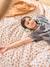 Duvet Cover + Pillowcase Bedding Set for Children, with Recycled Cotton, LEOPARD printed white - vertbaudet enfant 