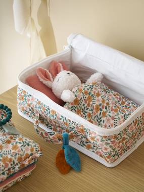 Toys-Baby & Pre-School Toys-Suitcase with RETRO FLOWER soft toy 