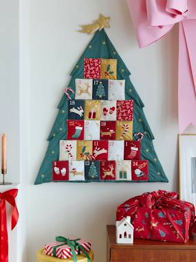 Bedding & Decor-Christmas Tree Advent Calendar