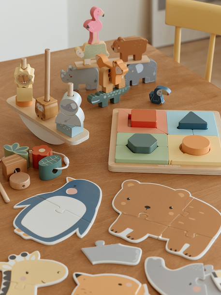 Coffret 5 jouets d’éveil – Essentiels dès 24 mois multicolore - vertbaudet enfant 