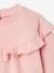 Ensemble bébé fille sweat à volant + legging écru+rose - vertbaudet enfant 