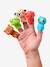 Pack of 5 finger puppets multicoloured - vertbaudet enfant 