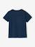 Tee-shirt garçon motif à sequins réversibles blanc+bleu nuit+bleu océan+écru+vert d'eau - vertbaudet enfant 