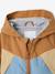 Windcheater Jacket for Baby Boys, by CYRILLUS aqua green+caramel - vertbaudet enfant 