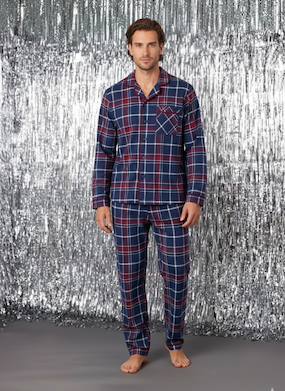 Maternity-Nightwear & Loungewear-Men's flannel pyjamas, Christmas family capsule, ENVIE DE FRAISE 