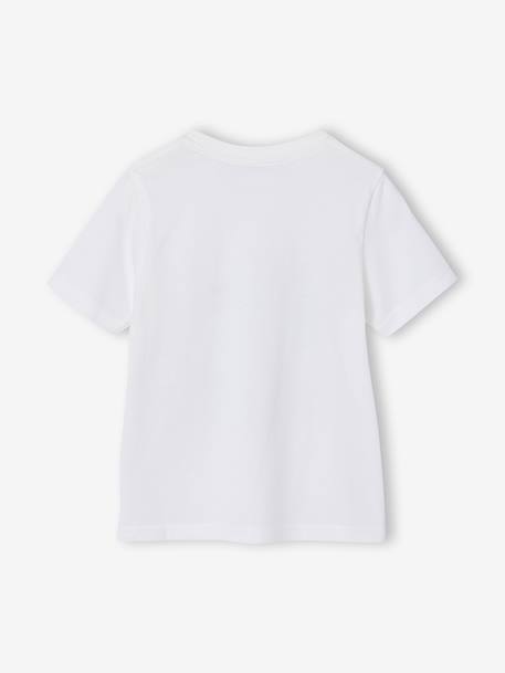 Pack of 3 short-sleeved t-shirts almond green+caramel+navy blue+petrol blue - vertbaudet enfant 