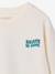 Boy's long-sleeved t-shirt ecru+slate blue - vertbaudet enfant 