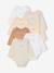 Pack of 7 Long-Sleeved Bodysuits for Babies set white - vertbaudet enfant 