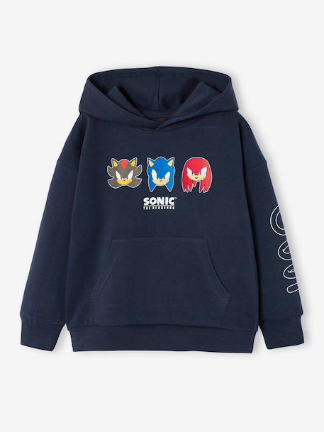 Sonic Hooded Sweatshirt for Boys navy blue - vertbaudet enfant 