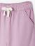 Wide-Leg, Lyocell Bermuda Shorts for Girls khaki+lilac - vertbaudet enfant 