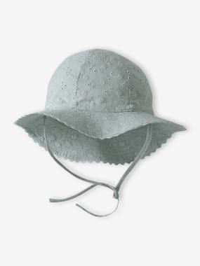 Baby-Hat in Broderie Anglaise for Baby Girls