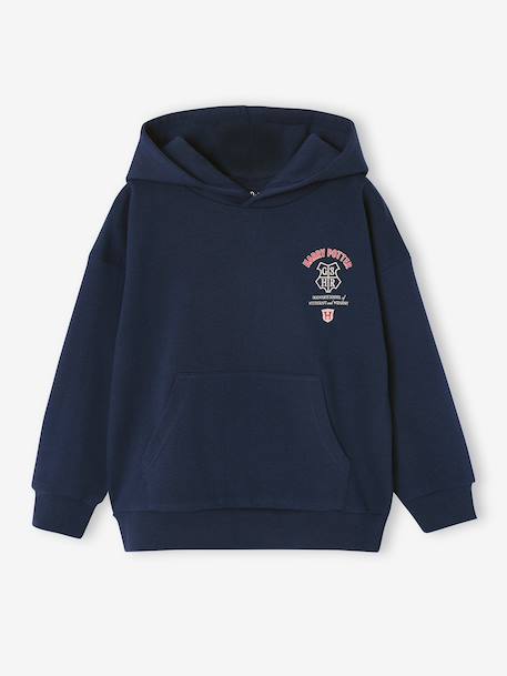 Boys' Harry Potter hooded sweatshirt navy blue - vertbaudet enfant 