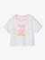 Short-Sleeved T-Shirt for Girls ecru - vertbaudet enfant 