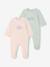 Pack of 2 girls' velvet pyjamas rose - vertbaudet enfant 
