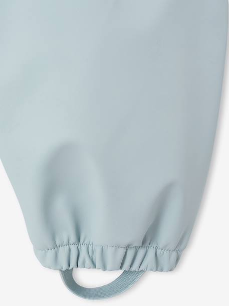 Rain coat and trousers set for baby boys grey blue - vertbaudet enfant 