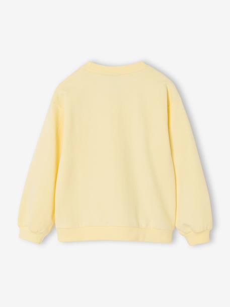 Snoopy girl's sweatshirt pastel yellow - vertbaudet enfant 