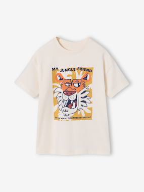 T-shirt garçon manches courtes animaux - vertbaudet enfant Garçon-T-shirt garçon manches courtes animaux