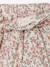 Frilled Bermuda Shorts in Cotton Gauze for Girls printed blue+printed white - vertbaudet enfant 