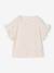 Girl's pointelle knit t-shirt ecru - vertbaudet enfant 