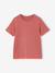 Lot 3 T-shirt manches courtes bleu pétrole+caramel+marine+vert amande - vertbaudet enfant 