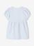 Robe bébé fille détails brodés bleu clair - vertbaudet enfant 