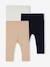 Pack of 3 newborn baby leggings ecru - vertbaudet enfant 