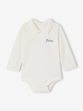 Bébé-Body bébé garçon en coton bio