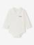 Organic Cotton Bodysuit for Baby Boys ecru - vertbaudet enfant 