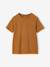 Pack of 3 short-sleeved t-shirts almond green+caramel+navy blue+petrol blue - vertbaudet enfant 