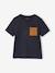 Pack of 3 short-sleeved t-shirts almond green+caramel+navy blue+petrol blue - vertbaudet enfant 